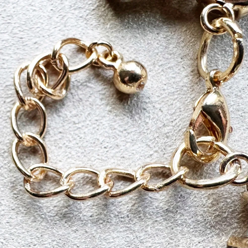 Anthropologie Clear Rhinestone Teardrop Necklace - Picture 9 of 16